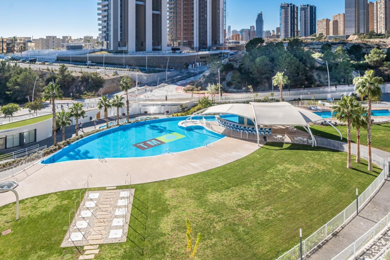 Sunset Waves 3-194 Poniente Beach Resort Benidorm Luaran gambar
